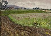 Nikolay Nikanorovich Dubovskoy Rural landscape Sweden oil painting artist